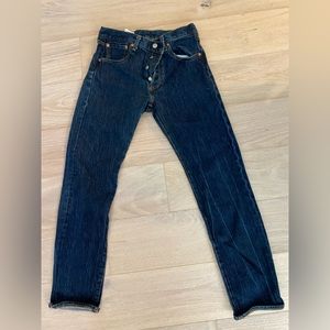 Never worn men’s 501s!